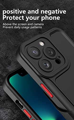 Случаи за флип на паметни телефони компатибилни со iPhone 12 Pro Max 6.7inch Case со CLIP, со вграден 360 ° ротирачки прстен за