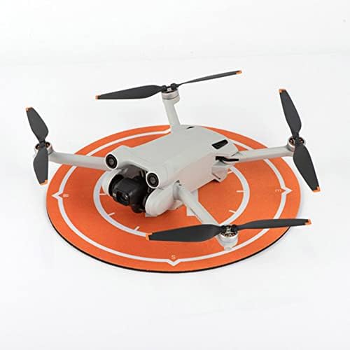 Подлога за слетување со дронови 10 инчи водоотпорни преносни мини паркинг престилка подлога за слетување компатибилна со DJI Mini 3 Pro/2/SE/Spark/Mavic Air Drone додатоци