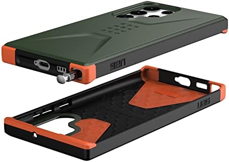Урбана опрема за оклоп UAG-GLXS22-C-BK ShockProof Case, цивилно црно, компатибилно со Galaxy S22