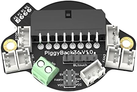 BIGTREETECH PiggyBack36 V1. 0 Алатка Одбор Компатибилен 36 &засилувач; 42 Степер Моторни Возачи Со Опционални Вентилатор Напон