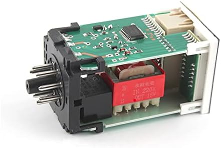 Infri Digital LED програмабилен тајмер за релејм за тајмер DH48S-2Z 0.01S-99H99M со приклучок за приклучок AC/DC 12V 24V 36V 110V 220V