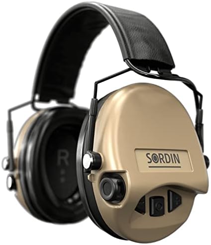 Сордин Врховен Мил Аукс СФА Активни бранители на увото - За воени и специјални сили - 26 до 32 dB SNR - ушни мафини