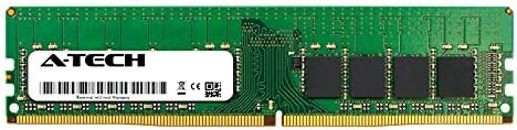 A-Tech 16GB ECC Небогана меморија за Dell PowerEdge T30 Mini Tower Server-ECC UDIMM DDR4 2400MHz PC4-19200 288-PIN DIMM 2RX8 1.2V Dual Rank RAM