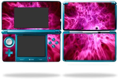 Кожата на mothyskins Компатибилна Со Кожата На Налепницата nintendo 3DS Црвен Мистик