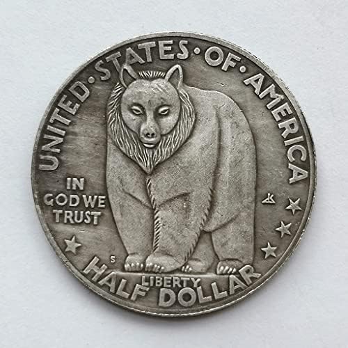 1936 година Сан Франциско Оукланд Беј Мост половина долар комеморативна монета Античка монета од странска монета 50 проценти