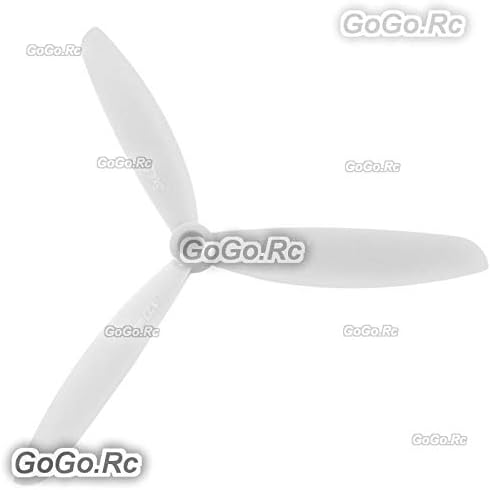 Gogorc Tarot 7 инчи 3-сечило Propeller Blade CW CCW White за 300 350 Mini Quadcopter