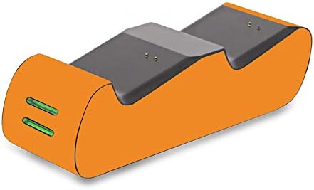 Кожата на mothyskins Компатибилна Со Fosmon Xbox Контролер Полнач - Цврст Портокал | Заштитен, Издржлив И Уникатен Капак за обвивка Од Винил