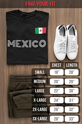 Кошула Менс Мексико Фудбалска Кошула Мексиканско Знаме маичка пара Ла Култура, С-3ХЛ