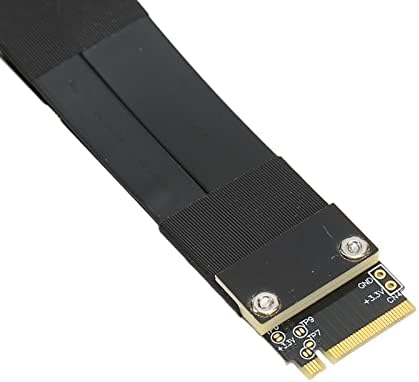 GOSHYDA M.2 NVME SSD Продолжен кабел поддржува PCIE3.0 x4 целосна брзина 32Gbps Поддршка за трансфер 2242 2260 2280 тип SSD, само за NVME