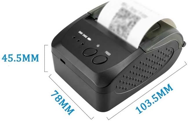 Печатач за термички прием на FZZDP 58mm за Android iOS Windows и 5890K USB порта за прием на печатач PoS Portable