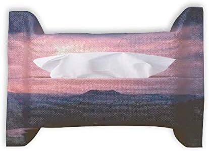 Розови темни облаци небото уметност деко подарок модна хартиена крпа за ткиво на лицето, салфетка од салфетка, бумф