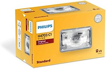 Philips H6054C1 Стандарден халоген запечатен светлосен светло на зракот, 1 пакет