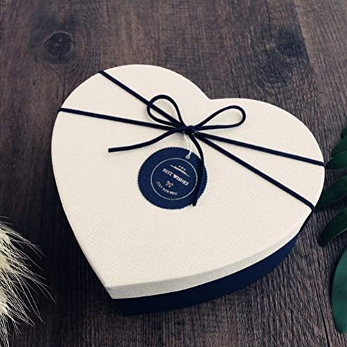 Валиклуд Кутија Боукнот Срце Облик На Денот На Вљубените Роденден Подарок Кутија За Пакување-Големина М