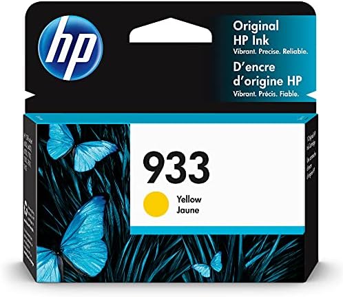 КАСЕТА Со Жолто Мастило HP 933 / Работи Со Hp OfficeJet 6100, 6600, 6700, 7110, 7510, 7610 Серија | CN060AN