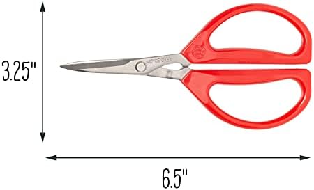 Џојс Чен Црвен Оригинални Неограничени Кујнски Ножици Рачки, Пакет-1
