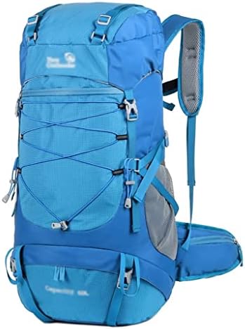 TJLSS пешачење ранец торба 50L голем капацитет за патувања во планинар ранец на отворено ранец (боја: г, големина