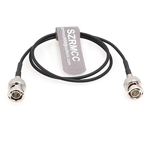 SZRMCC RG174 75OHM HD SDI 3G Флексибилен мек BNC машки до машки видео коаксијален RF кабел за ARRI Red Blackmagic камери Монитор на