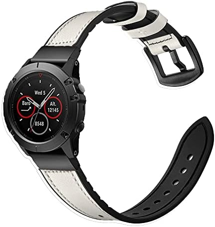 AHGDDA 22 26mm Спорт Часовник Бенд Ремени За Garmin Феникс 6 6S 6X PRO 5X 5 5S Плус 3 3HR 935 945 D2 Брзо Ослободување Кожа Нараквица