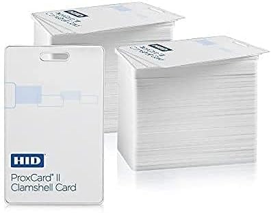Оригинална HID Proxcard II 1326 LMSMV ClamShell Близината картичка за контрола на пристапот. Пред-програмиран стандарден формат 26