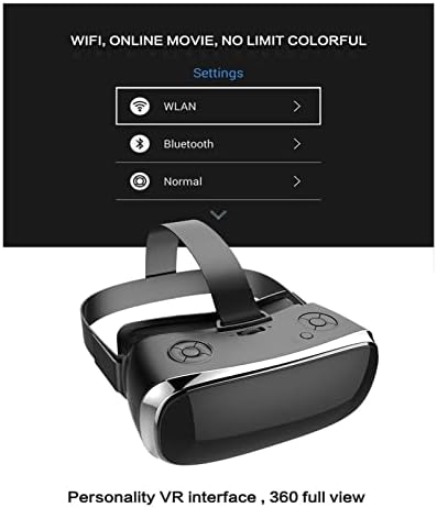 Очили за виртуелна реалност 3Д слушалки VR со две камери мобилен VR