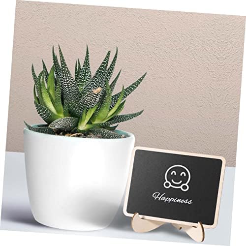 Favomoto Mini Chalkboard 12 парчиња мини креда знаци табела за табела за табела за декорирање на храна, етикети со креда од табла,