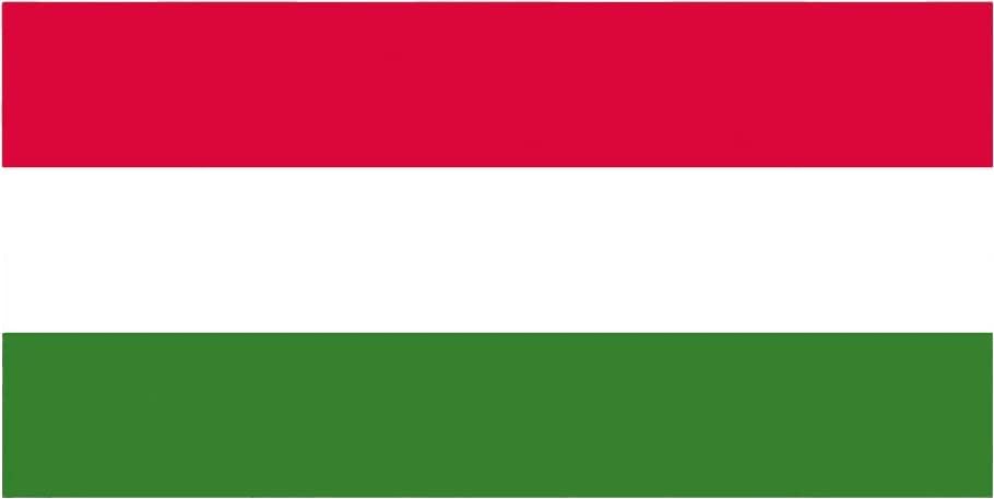 Унгарска Налепница За Знаме Самолеплив Винил Унгарија Хун Ху - Ц1936-6 инчи или 15 Сантиметри Големина На Налепница