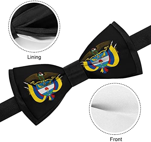 Национални Симболи На Колумбија Машки Претходно Врзани Машнички Прилагодливи Печатени Новини Вратоврска
