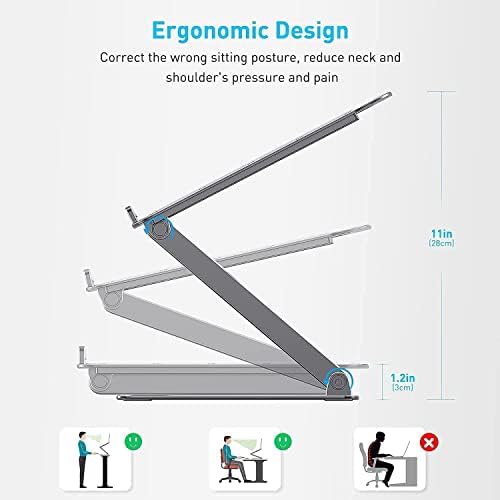 Almoz Monitor Riser Stand x11 и изложен лаптоп штанд x9p