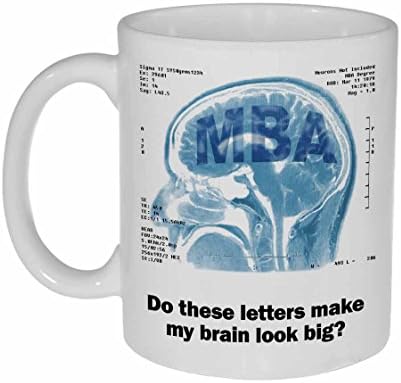 Невроните Не Се Вклучени Мба Кригла - Дипломирање Подарок-Смешно Кафе Или Чај Кригла-Мајстори На Бизнис Администрација Степен Чаша