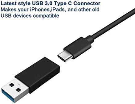 USB C до USB 3.0 адаптер, Norsimda двострана 5Gbps тип Ц до USB адаптер за полнач за Samsung Galaxy Note 10 S20 Plus 20 S20+