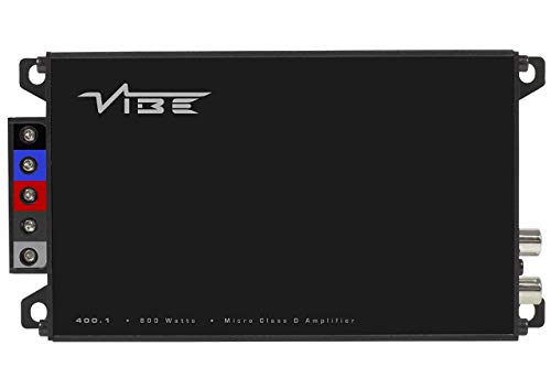 Vibe Powerbox Micro Mono засилувач - 1 x 400W, црна