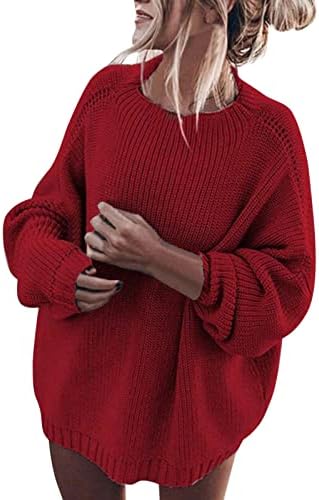 Преголеми џемпери за жени со долг ракав кабел плетен пулвер џемпер есен зимски необичен двор на врвовите на скокачот