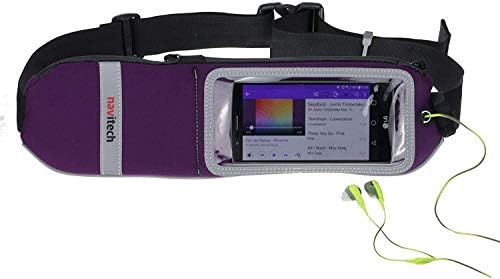 Водоотпорен мобилен телефон на Navitech Purple Mobile, кој работи на половината - компатибилен со LG G8 Thinq