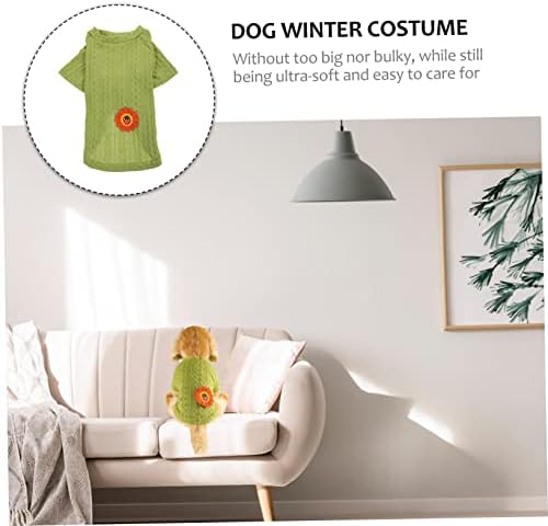 Ipetboom 1pc облека за миленичиња термичка кошула кучиња џемпери памук тешка облека кученце кутре зимска џемпер кутре облека за мали кучиња