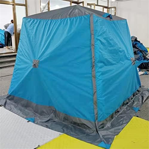 LMMDDP на отворено зимски риболов памучен шатор задебелена зимска риболов топлина кампување ладно и ветерно изолацијата на ледениот риболов куќа