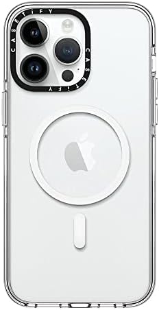 Casetify Јасно iPhone 14 Про Макс Случај [Не Пожолтување/Анти-Нула / 6.6 стапки Капка Заштита]