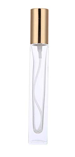 Morningstar 10ml полнење парфем злато атомизатор за патување со спреј стакло шише