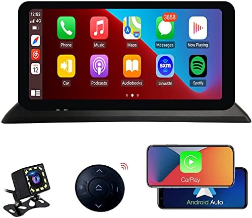 [2023 Најновиот] 10.5 Инчен Пренослив АНДРОИД СИСТЕМ ГПС Навигација За Автомобил, Безжичен Apple Carplay &засилувач; Android Auto, Автомобил Радио Стерео Екран На Допир/Bluetooth 5.0/WiFi/Sir