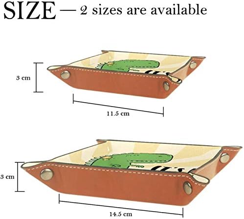 Тоа Е Момче Прекрасен Диносаурус 1 Организатор Фиока Кутија За Складирање Кревет Кади Десктоп Фиока Промена Клуч Паричник Монета