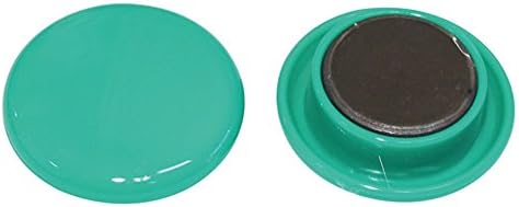 Mitsuya BX3-51-Gr магнетски магнет во боја, 1,2 инчи, 33 парчиња, зелена боја