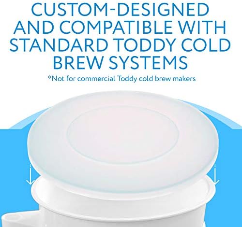 Impresa компатибилен со капакот на системот за ладно пијалак/корица на пивара/врвен Toddy® силиконски БПА бесплатно