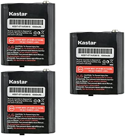 Кастар 3-Пакет 3.6 V 53615 Батерија Компатибилен Со Motorola TalkAbout MR350R VP, MR350RPP, MR350R, MR355R, MR356, MR356R, MR560R, MS350, MS350R, MS355R, MT350, MT350, MT350, MT350R, мт352, Мт352р, Мт352тпр