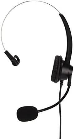 Слушалките за телефонски слушалки за телефонски слушалки со кабел за сервисирање на Acogedor RJ9 со бучава за откажување на MIC-слушалки