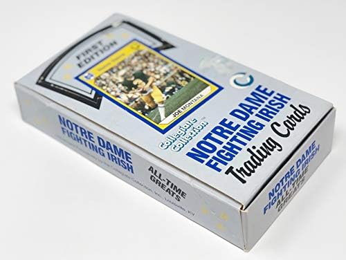 1990 Нотр Дам Борба против ирските картички за трговија со 1 -то издание во кутија за прикажување на продавници - 36 пакети за броење