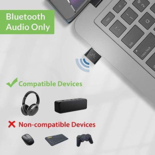 Avantree Аудиција Про &засилувач; DG80-40 час Bluetooth Преку Слушалки Уво Со Микрофон За Домашна Канцеларија и Bluetooth 5.0 USB