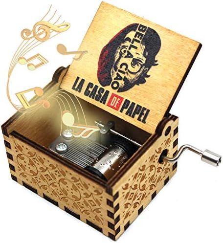 Укебобо дрвена музичка кутија - Ла Каса де Папел Бела Циао Музичка кутија 09 - 1 сет