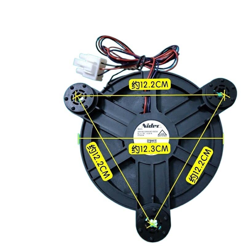 Вентилатор За Фрижидер Пмандгк Компатибилен Со Вентилатор ЗА Ладење На Замрзнувачот Hv12e12ms1az-52Z32 Фрижидери Додатоци