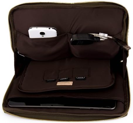 ФАУКС кожен торбички за носење торба за Toshiba Excite Pro, чисто, напишете, 10 SE 10.1 инчи таблета и монтирање на автомобили со