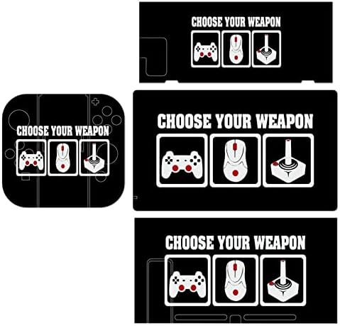 Изберете ја вашата игра за игри со оружје видео игра за покривање на кожата, целосен поставен заштитен заштитник за затрупување налепници на лични