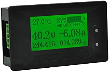 DC 200V 0-500A COULOMB METER LITHIUM MONITOR MONITOR MONITOR ONLATE CEUNTAL CAPATION CAPATION LCD TESTER LI-ION LIFEPO4 олово киселина